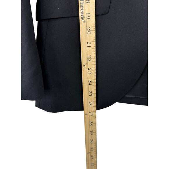 Brooks Brothers Navy Wool Blazer Gold Button Blazer Jacket - Picture 4 of 7